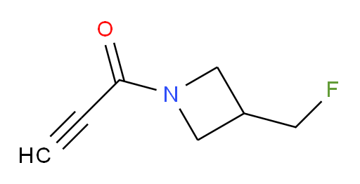 1-[3-(fluoromethyl)azetidin-1-yl]prop-2-yn-1-one