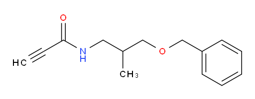 N-[3-(benzyloxy)-2-methylpropyl]prop-2-ynamide
