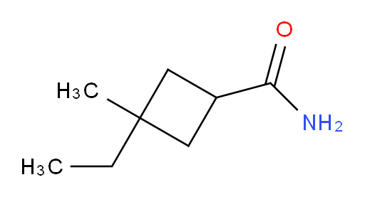 3-ethyl-3-methylcyclobutane-1-carboxamide