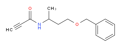 N-[4-(benzyloxy)butan-2-yl]prop-2-ynamide