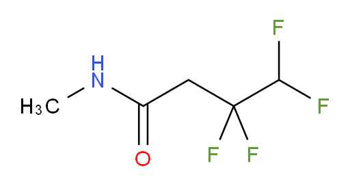 3,3,4,4-tetrafluoro-N-methylbutanamide