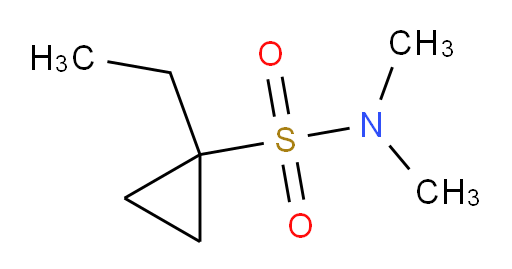 1-ethyl-N,N-dimethylcyclopropane-1-sulfonamide