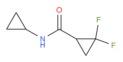 N-cyclopropyl-2,2-difluorocyclopropane-1-carboxamide
