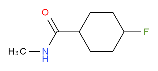4-fluoro-N-methylcyclohexane-1-carboxamide