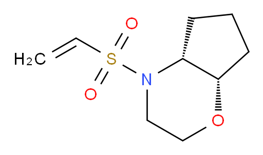 rac-(4aR,7aS)-4-(ethenesulfonyl)-octahydrocyclopenta[b]morpholine