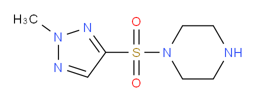 1-[(2-methyl-2H-1,2,3-triazol-4-yl)sulfonyl]piperazine