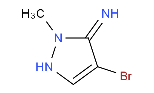 4-bromo-2-methyl-1H-pyrazol-3(2H)-imine