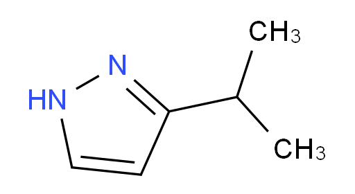 3-Isopropylpyrazole;5-Isopropyl-1H-pyrazole;3-isopropyl-1H-pyrazole;3-(1-methylethyl)-pyrazole;3-(propan-2-yl)-1H-pyrazole;3-(1-Methylethyl)-1H-pyrazole;1H-Pyrazole, 3-(1-methylethyl)-;5-isopropyl-1H-pyrazole(SALTDATA: FREE)