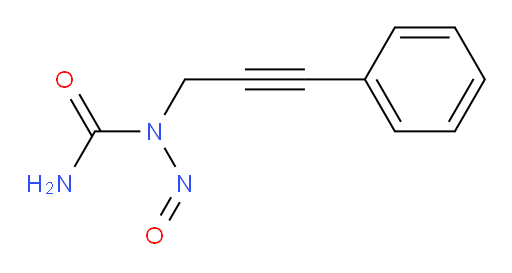 1-nitroso-1-(3-phenylprop-2-yn-1-yl)urea