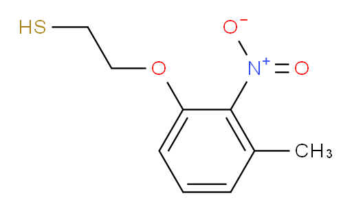 2-(3-methyl-2-nitrophenoxy)ethanethiol