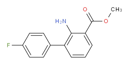 methyl 2-amino-4'-fluoro-[1,1'-biphenyl]-3-carboxylate