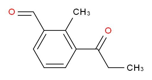 2-methyl-3-propionylbenzaldehyde