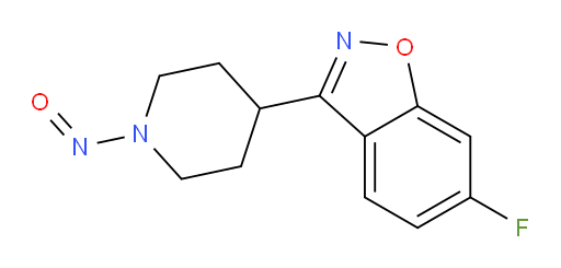 6-fluoro-3-(1-nitrosopiperidin-4-yl)benzo[d]isoxazole