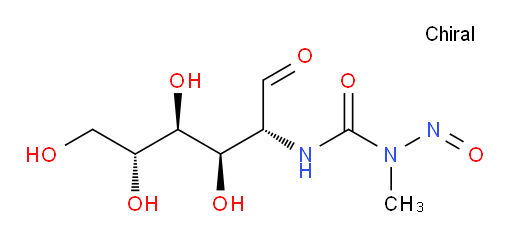 1-methyl-1-nitroso-3-((2R,3R,4S,5R)-3,4,5,6-tetrahydroxy-1-oxohexan-2-yl)urea