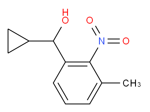 cyclopropyl(3-methyl-2-nitrophenyl)methanol
