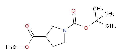 1,3-Pyrrolidinedicarboxylic acid, 1-(1,1-dimethylethyl) 3-methyl ester