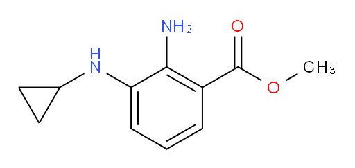 methyl 2-amino-3-(cyclopropylamino)benzoate