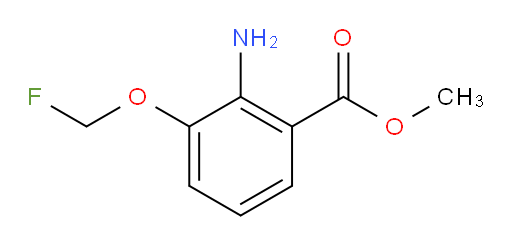 methyl 2-amino-3-(fluoromethoxy)benzoate