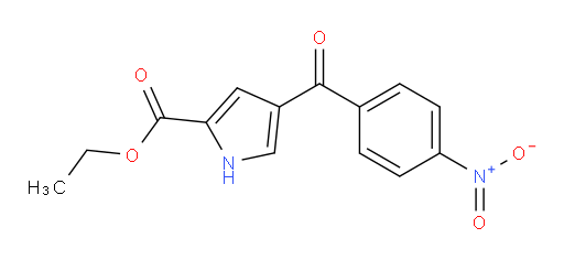 ethyl 4-(4-nitrobenzoyl)-1H-pyrrole-2-carboxylate