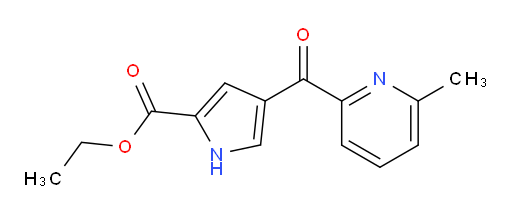 ethyl 4-(6-methylpicolinoyl)-1H-pyrrole-2-carboxylate