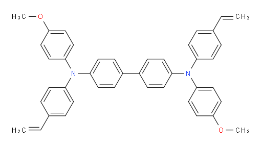 N4,N4'-bis(4-methoxyphenyl)-N4,N4'-bis(4-vinylphenyl)-[1,1'-biphenyl]-4,4'-diamine