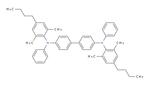 N4,N4'-bis(4-butyl-2,6-dimethylphenyl)-N4,N4'-diphenyl-[1,1'-biphenyl]-4,4'-diamine