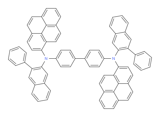 N4,N4'-bis(3-phenylnaphthalen-2-yl)-N4,N4'-di(pyren-1-yl)-[1,1'-biphenyl]-4,4'-diamine