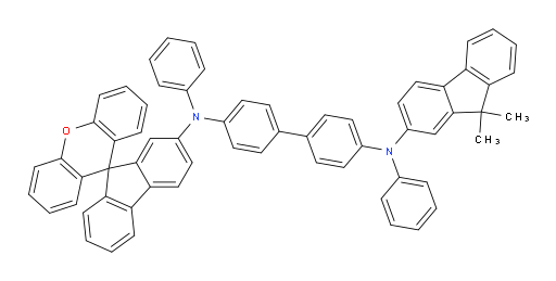 N4-(9,9-dimethyl-9H-fluoren-2-yl)-N4,N4'-diphenyl-N4'-(spiro[fluorene-9,9'-xanthen]-2-yl)-[1,1'-biphenyl]-4,4'-diamine