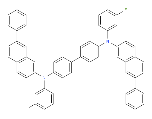 N4,N4'-bis(3-fluorophenyl)-N4,N4'-bis(7-phenylnaphthalen-2-yl)-[1,1'-biphenyl]-4,4'-diamine