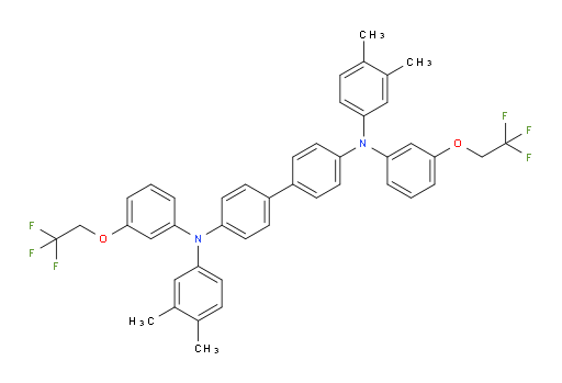 N4,N4'-bis(3,4-dimethylphenyl)-N4,N4'-bis(3-(2,2,2-trifluoroethoxy)phenyl)-[1,1'-biphenyl]-4,4'-diamine