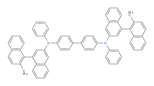 N4,N4'-bis(2'-methyl-[1,1'-binaphthalen]-3-yl)-N4,N4'-diphenyl-[1,1'-biphenyl]-4,4'-diamine