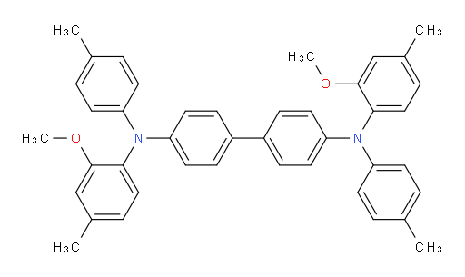 N4,N4'-bis(2-methoxy-4-methylphenyl)-N4,N4'-di-p-tolyl-[1,1'-biphenyl]-4,4'-diamine
