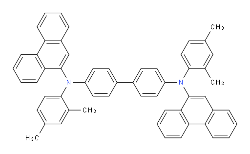 N4,N4'-bis(2,4-dimethylphenyl)-N4,N4'-di(phenanthren-9-yl)-[1,1'-biphenyl]-4,4'-diamine