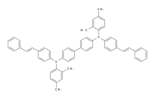 N4,N4'-bis(2,4-dimethylphenyl)-N4,N4'-bis(4-((E)-styryl)phenyl)-[1,1'-biphenyl]-4,4'-diamine