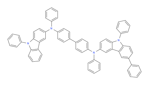 N4-(6,9-diphenyl-9H-carbazol-3-yl)-N4,N4'-diphenyl-N4'-(9-phenyl-9H-carbazol-3-yl)-[1,1'-biphenyl]-4,4'-diamine
