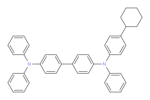 N4-(4-cyclohexylphenyl)-N4,N4',N4'-triphenyl-[1,1'-biphenyl]-4,4'-diamine