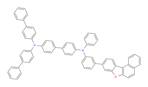 N4,N4-di([1,1'-biphenyl]-4-yl)-N4'-(3-(naphtho[2,1-b]benzofuran-9-yl)phenyl)-N4'-phenyl-[1,1'-biphenyl]-4,4'-diamine