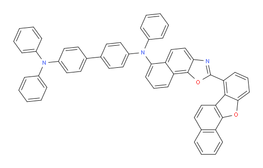 N4-(2-(naphtho[1,2-b]benzofuran-7-yl)naphtho[2,1-d]oxazol-6-yl)-N4,N4',N4'-triphenyl-[1,1'-biphenyl]-4,4'-diamine