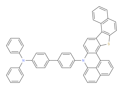 4'-(9H-benzo[kl]naphtho[1',2':4,5]thieno[2,3-a]acridin-9-yl)-N,N-diphenyl-[1,1'-biphenyl]-4-amine