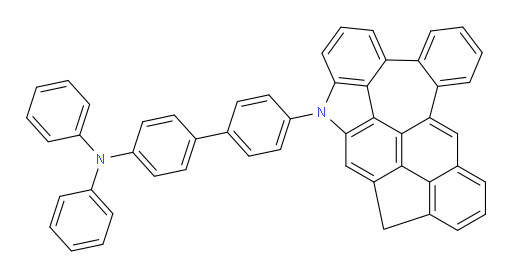 4'-(14-azacyclopenta[def]dibenzo[3,4:5,6]azuleno[7,8,1-mna]phenanthren-14(12H)-yl)-N,N-diphenyl-[1,1'-biphenyl]-4-amine