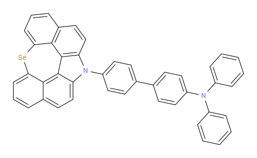 4'-(12H-6-selena-12-azaindeno[2,1,7,6-ghij]pleiaden-12-yl)-N,N-diphenyl-[1,1'-biphenyl]-4-amine