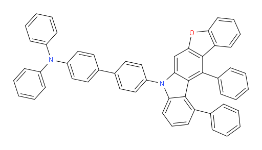 4'-(11,12-diphenyl-7H-benzofuro[2,3-b]carbazol-7-yl)-N,N-diphenyl-[1,1'-biphenyl]-4-amine