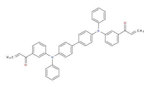 1,1'-(([1,1'-biphenyl]-4,4'-diylbis(phenylazanediyl))bis(3,1-phenylene))bis(prop-2-en-1-one)