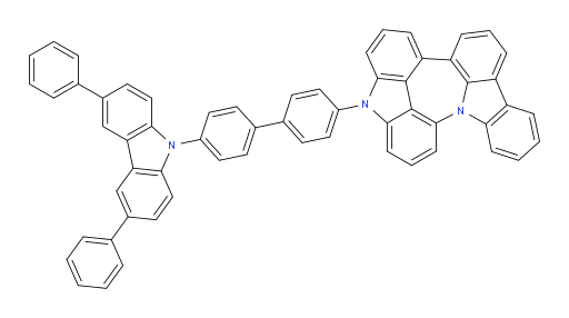 1-(4'-(3,6-diphenyl-9H-carbazol-9-yl)-[1,1'-biphenyl]-4-yl)-1H-azepino[2,3,4,5-def:6,7,1-j'k']dicarbazole