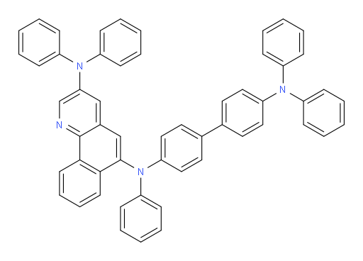 N6-(4'-(diphenylamino)-[1,1'-biphenyl]-4-yl)-N3,N3,N6-triphenylbenzo[h]quinoline-3,6-diamine