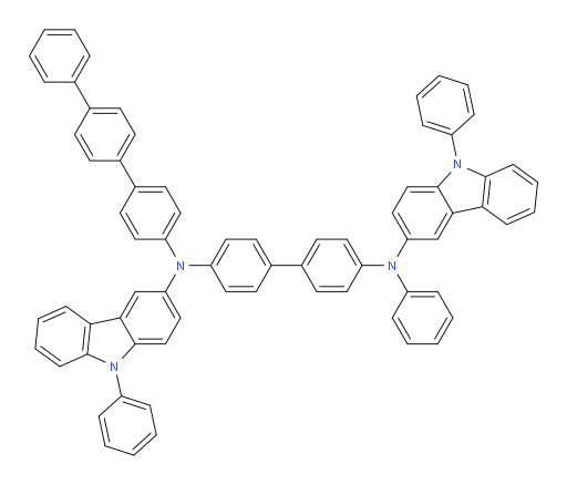 N4-([1,1':4',1''-terphenyl]-4-yl)-N4'-phenyl-N4,N4'-bis(9-phenyl-9H-carbazol-3-yl)-[1,1'-biphenyl]-4,4'-diamine