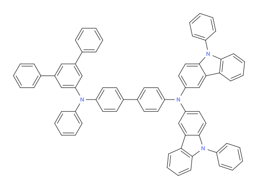 N4-([1,1':3',1''-terphenyl]-5'-yl)-N4-phenyl-N4',N4'-bis(9-phenyl-9H-carbazol-3-yl)-[1,1'-biphenyl]-4,4'-diamine