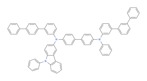N4-([1,1':3',1''-terphenyl]-3-yl)-N4'-([1,1':4',1''-terphenyl]-3-yl)-N4-phenyl-N4'-(9-phenyl-9H-carbazol-3-yl)-[1,1'-biphenyl]-4,4'-diamine