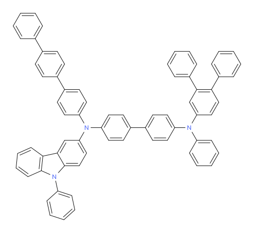 N4-([1,1':2',1''-terphenyl]-4'-yl)-N4'-([1,1':4',1''-terphenyl]-4-yl)-N4-phenyl-N4'-(9-phenyl-9H-carbazol-3-yl)-[1,1'-biphenyl]-4,4'-diamine