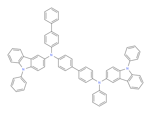 N4-([1,1'-biphenyl]-4-yl)-N4'-phenyl-N4,N4'-bis(9-phenyl-9H-carbazol-3-yl)-[1,1'-biphenyl]-4,4'-diamine